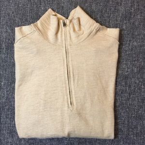 Banana Republic zip up turtle neck sweater jacket